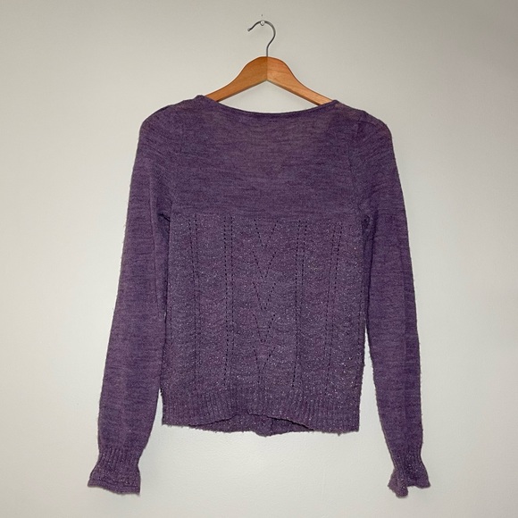 Anthropologie Sparkle Cardigan Sweater - Picture 4 of 6